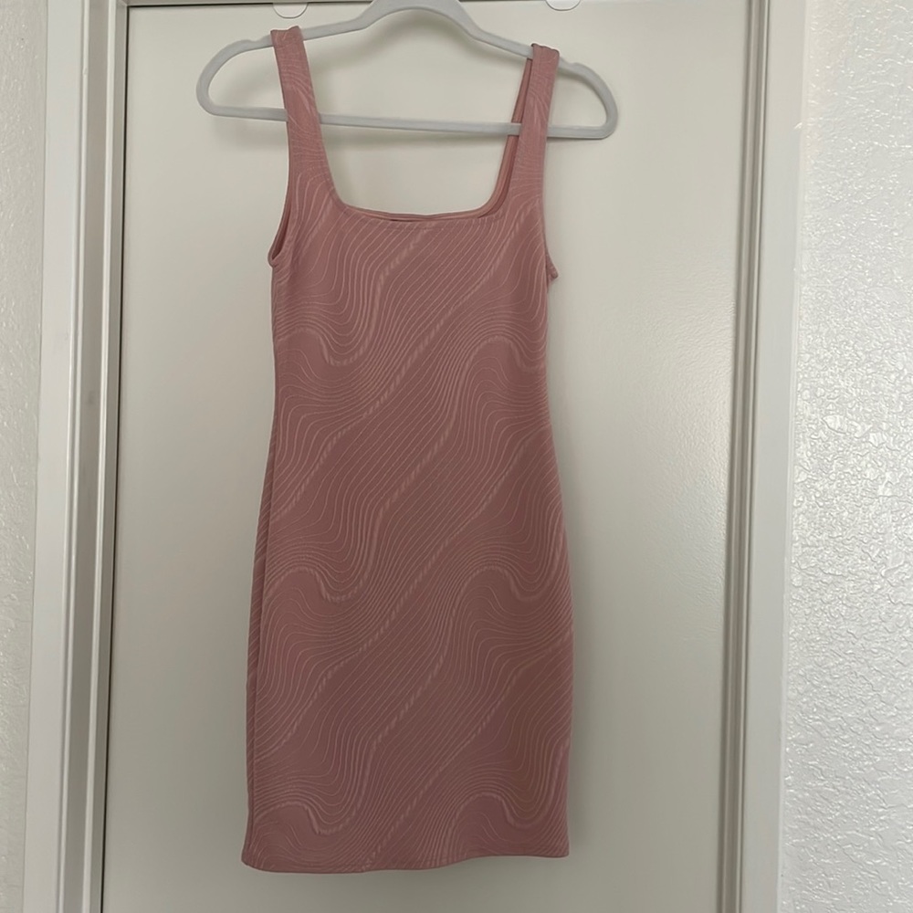 light pink dress